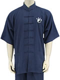 Wudang Tangzhuang Style Short-sleeve Taichi Duangua (Linen) ★★★