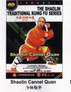 Shaolin Cannon Quan (1 DVD) 少林炮拳