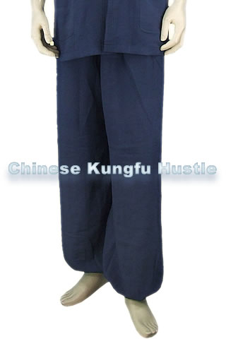 Wudang Tangzhuang Style Pants (Cotton Linen)