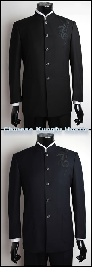 Modernised Mao Suit w/ Dragon Embroidery (RM)