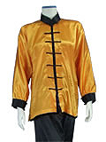 Mandarin Collar Taichi Duangua (Satin)