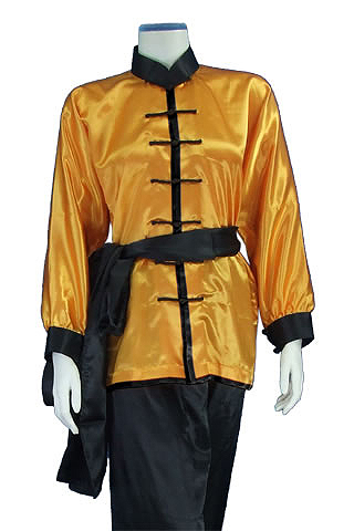 Mandarin Collar Taichi Duangua (Satin)