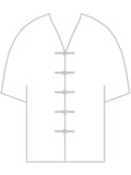 V-collar Short-sleeve Underwear