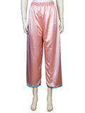 Mandarin Pants w/ Edge Piping (Satin)