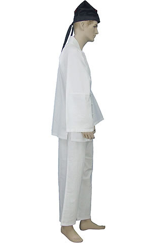 Wudang Daofu V-neck Duangua (Cotton Linen)