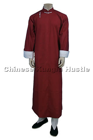 Mandarin Collar Cheongsam (Cotton Plain)