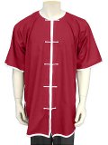 Short-sleeve Round Collar Duangua (Satin)