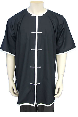 Short-sleeve Round Collar Duangua (Cotton Twill)