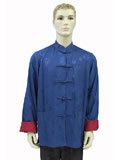 Mandarin Collar Reversible Jacket (Brocade)