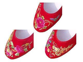 Chinese Handmade Silk Embroidery Shoes