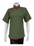 Women's Short-sleeve Duangua (Cotton Twill)